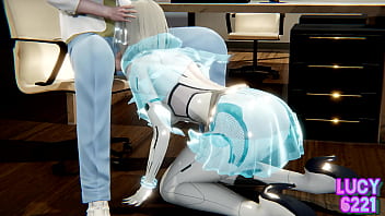 Preview 2 of Xxx Boy Visio - Test company&#039_s newly developed prototype AI customer service robot