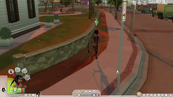 Preview 4 of Sisbrotgers - sims 4 futa naked in public &amp_ fun in the desert