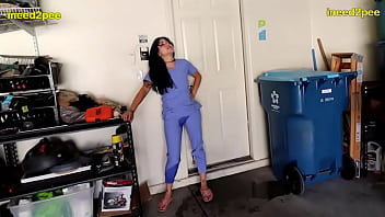 Preview 2 of Porntube Indo - Desperate girls wetting their tight jeans omorashi 2024