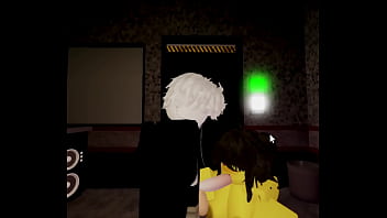Preview 2 of Brazzers Pron Sexy Stars - Roblox slut Chica sucks and fucks her first BWC