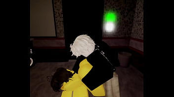 Preview 3 of Brazzers Pron Sexy Stars - Roblox slut Chica sucks and fucks her first BWC