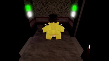 Preview 1 of Brazzers Pron Sexy Stars - Roblox slut Chica sucks and fucks her first BWC