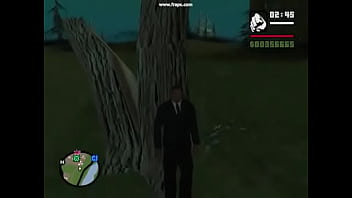 Preview 2 of Lady Lyyn Fucks - La leyenda del Leatherface | Gta San Andreas