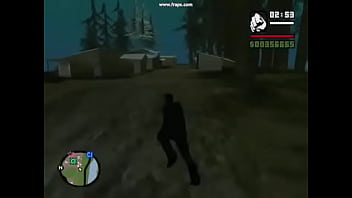 Preview 4 of Lady Lyyn Fucks - La leyenda del Leatherface | Gta San Andreas