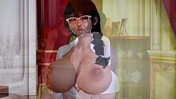 Preview 3 of Mom Slpeeing Son - Max&#039_s Life Cap 17 - My Friend Masturbates in Front of Me and My Neighbor Gives Me a Handjob with Her Tits
