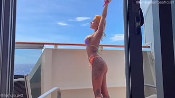 Preview 1 of New Gujrati Xxx Sexxy 2018 - Primeiro spoiler dessa cena feita a bordo de um Cruzeiro,  fodemos na varanda da cabine Kevlynspofc