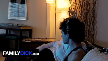 Preview 1 of Sex Hd Tamil Videi - Brody Doesn&rsquo_t Want His Stepson,  Canyon,  To Spend New Year&rsquo_s Eve Alone &amp_ Unfucked - FamilyDick