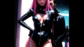 Preview 1 of Shout Scream - cyberpunk anime girls January compilation