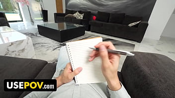 Preview 1 of Alexis Texas Curvy Girls - Freeuse Stepmom Lets Stepson Play With Her Tits &amp_ Her Pussy So That He Can Improve His Concentration