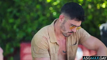 Preview 2 of Massas Fuck - Watch as Nico Coopa runs into Kyle Fletcher as a much sexier turn and the resort delivers on its sex positive promise