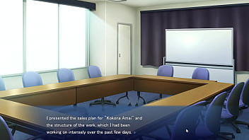 Preview 3 of Boobs Xvedio - Do you like having sex with your colleague - Hentai Game - Part 1
