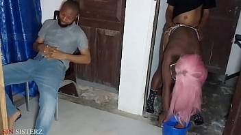 Preview 1 of Asian Pregnant Gangbang - She fucked him after Fucking me