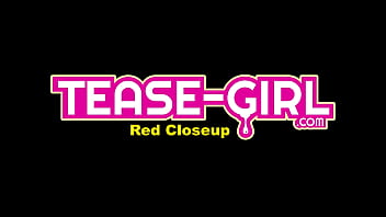 Preview 1 of Pubpu Full - Beautiful Brunette shows sexy pussy on red velvet