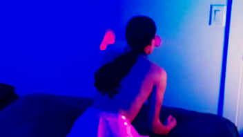 Preview 4 of Titd Twerk - Petite Shemale Princess Natasha Rotten Playing With Her Toys