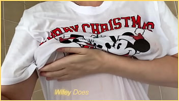Preview 4 of Dry Hump - Merry Wet Christmas from Wifey Does