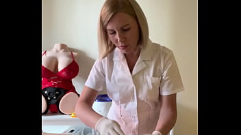 Preview 1 of Japanese Game Mom N Son - I depilate my favorite client&#039_s dick and then he fucks my assistant