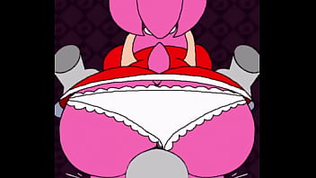 Preview 3 of Ladyboy Old Man - Amy rose with a fatass and tits beat banger