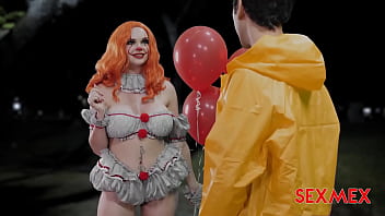 Preview 1 of 1sd Time Teen Fuct Black - SEXMEX - HALLOWEEN SPECIAL - SEXY AND SCARY . EMILY THORNE