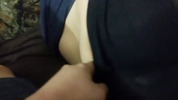 Preview 4 of Gay Porny - CON MI EX NOVIA DESPUES DE NAVIDAD