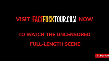 Preview 4 of Masaj Xxx Videos 2017masaj Oil - Amateur Latina Red Head Rough Throat Fuck Facial Cumshot - Face Fuck Tour