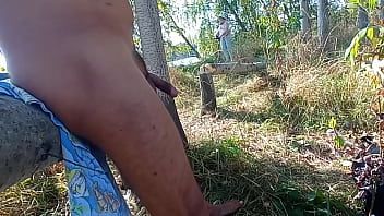 Preview 3 of Drunk Porno Movies - A girl on a scooter in the park saw me naked