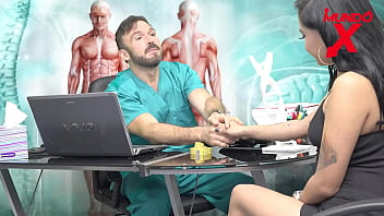 Preview 1 of X Video Gandhi - Nutritionist fucks the patient in the ass and deep after seeing her in her underwear
