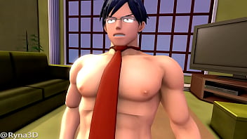 Preview 3 of Aexxxxxr - Deku x Mirio x Kirishima x Endeavor x Todoroki x Bakugo x Tenya Lida (No Sound)