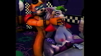 Preview 1 of Bang Dad Girl - Roxxane wolf Fnaf animation 3D