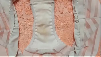 Preview 3 of Trken Pornos - My dirty wet panties that I just took off.