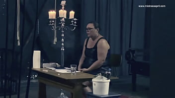 Preview 1 of Holly Halston Tj Cummings - Dominatrix Mistress April - Part two of three slaves with one whip