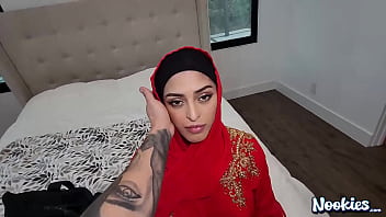 Preview 2 of Findfull Hd Pomr Video - NOOKIES - Hijab Sex with Sophia Leona