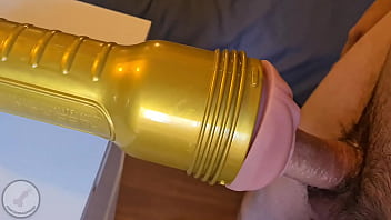 Preview 3 of Manilla May - Fleshlight fuck &amp_ big cumshot