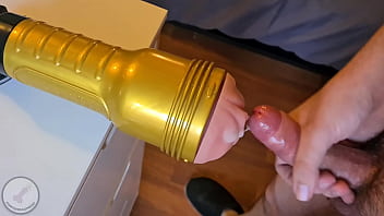 Preview 4 of Manilla May - Fleshlight fuck &amp_ big cumshot