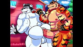 Preview 4 of Son Cumbria Inside Mom - Tigre se coje a oso de fornite