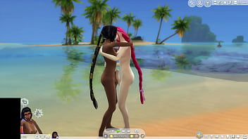 Preview 2 of Hotel Warkar Xxx - sims 4 futas shemales fun in the beach