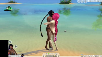Preview 1 of Hotel Warkar Xxx - sims 4 futas shemales fun in the beach