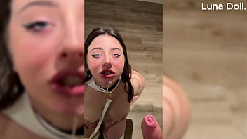 Preview 2 of Nri Girls On Webcam - I get fucked in harness in a SM room  Luna Doll
