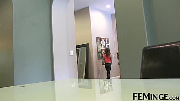 Preview 1 of Mayam Nawaz - FEMINGE 4K - Stunning Student Is Getting Her Pussy Licked By The Lesbian