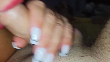 Preview 1 of Biporn Ffmm - Panties Aside,  Cum on the Feet