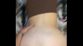 Preview 4 of Sex Dadu Www - a ella le encanta que me la coja en 4