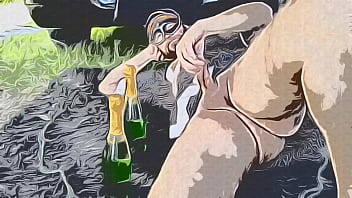Preview 1 of Rough Sex Tit - Hentai: Bad wolf28 in new year animated version
