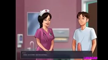 Preview 3 of Futa Triss Futa Yennefer - Summertime Saga #91 - nurse sucking naked patients dick