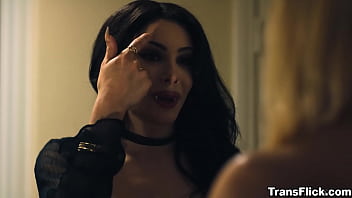 Preview 2 of Cute Ten5 - Trans Ariel Demure and her girlfriend Braylin Bailey tightening their bond by having one passionate fuck sesh