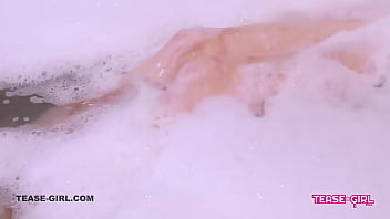 Preview 2 of Hot Sister Pussy - Sexy young girl takes a hot bath