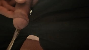Preview 1 of Gova Sexx - Sexy gay twink loudly pisses pee dressing different outfits and views