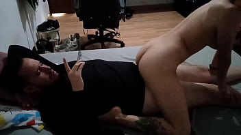 Preview 4 of Kossing Libessen - Joven emocionada cabalga en la verga de su vecino por venganza a su ex novio