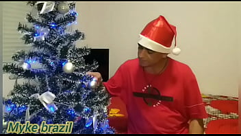 Preview 1 of Shopiya Leon - Especial de Natal com a modelo e atriz In&ecirc_s Ventura na minha casa e rolou uma brincadeira de sexo muito gostoso completo no sheer