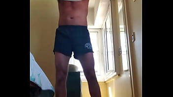 Preview 4 of Wxxnx Xxx - Pervy PapiFachero loves jock day at the gym,  just feeling the straps against his ass and being around all those sweaty me ...