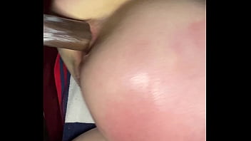 Preview 2 of Heather Mcintyre - Christi&rsquo_s Creamy Christmas Anal Stretch..