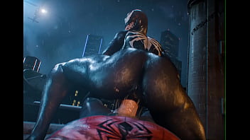 Preview 1 of My Small Fat Man Cock Cumming - Venom Riding